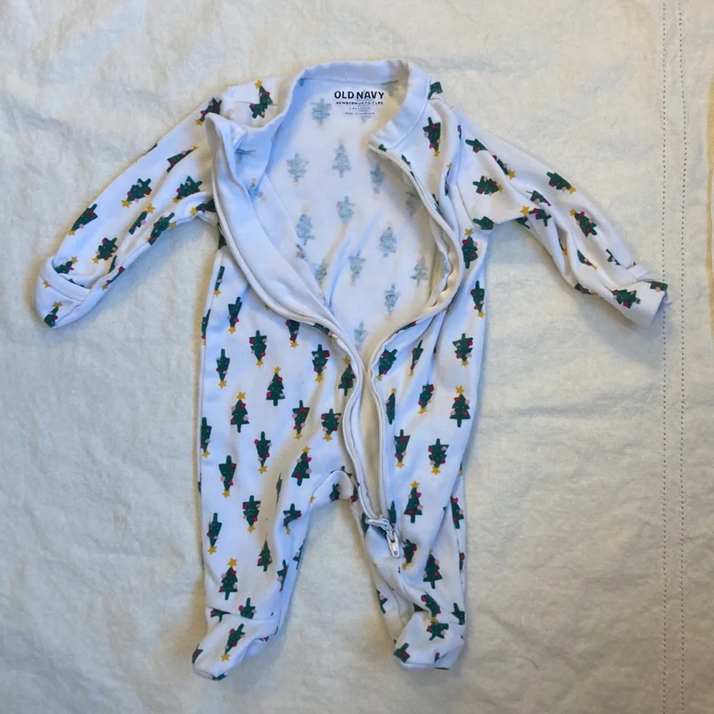 Old Navy Christmas Footie